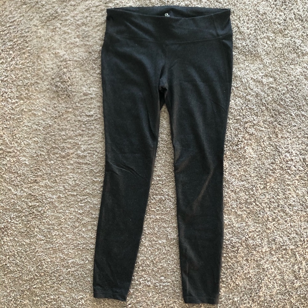 Gap Gfast grey mid rise workout leggings